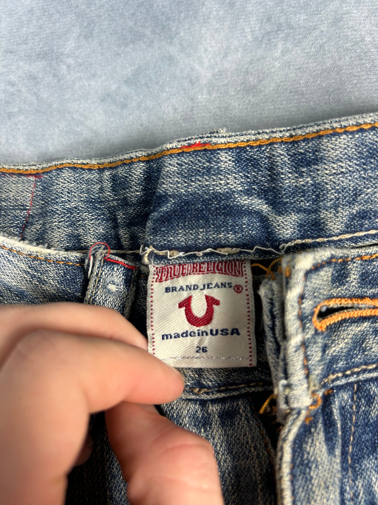 Rare Vintage True Religion Jeans (Joey Big T, Size 26 S)