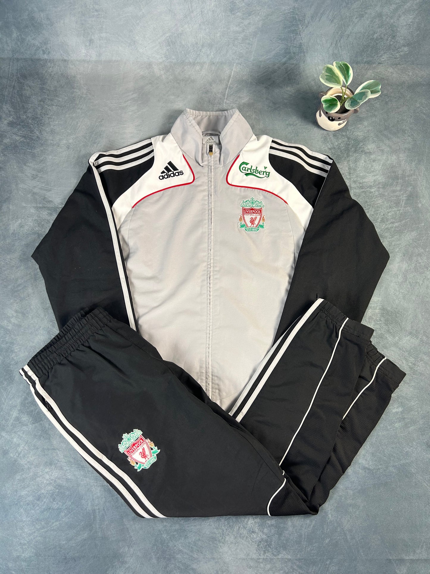 Retro Liverpool Tracksuit Hose 2009-2010 (S)