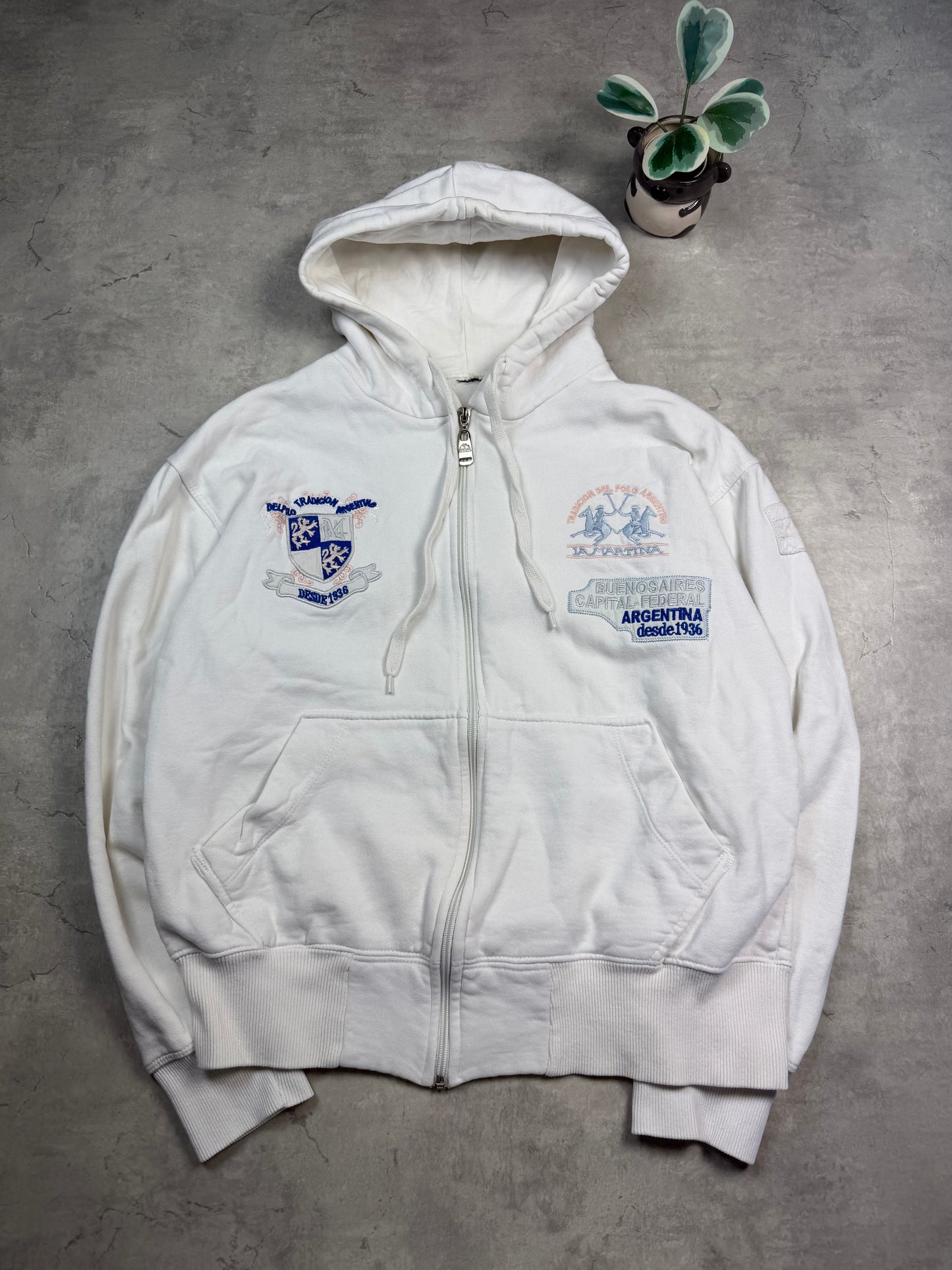 La Martina Hoodie Zipper (M)
