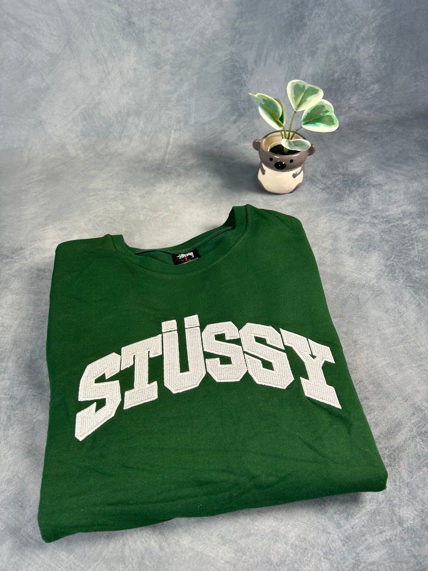 Stussy Rework Sweater grün (Size L)