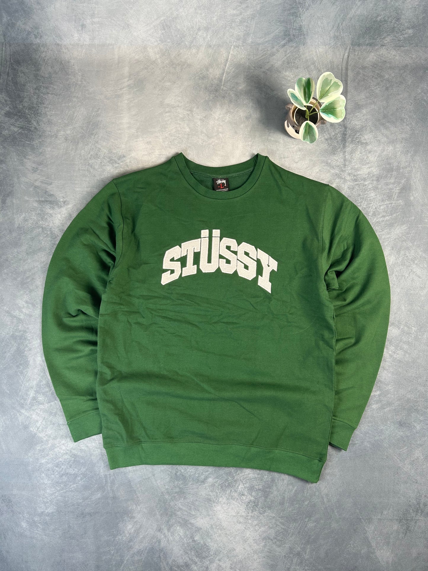 Stussy Rework Sweater grün (Size L)